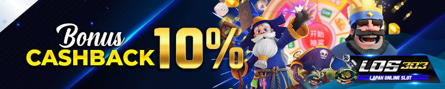 BONUS CASHBACK 10%